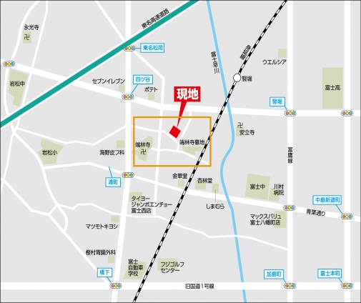 松岡寺新田分譲地　12区画
